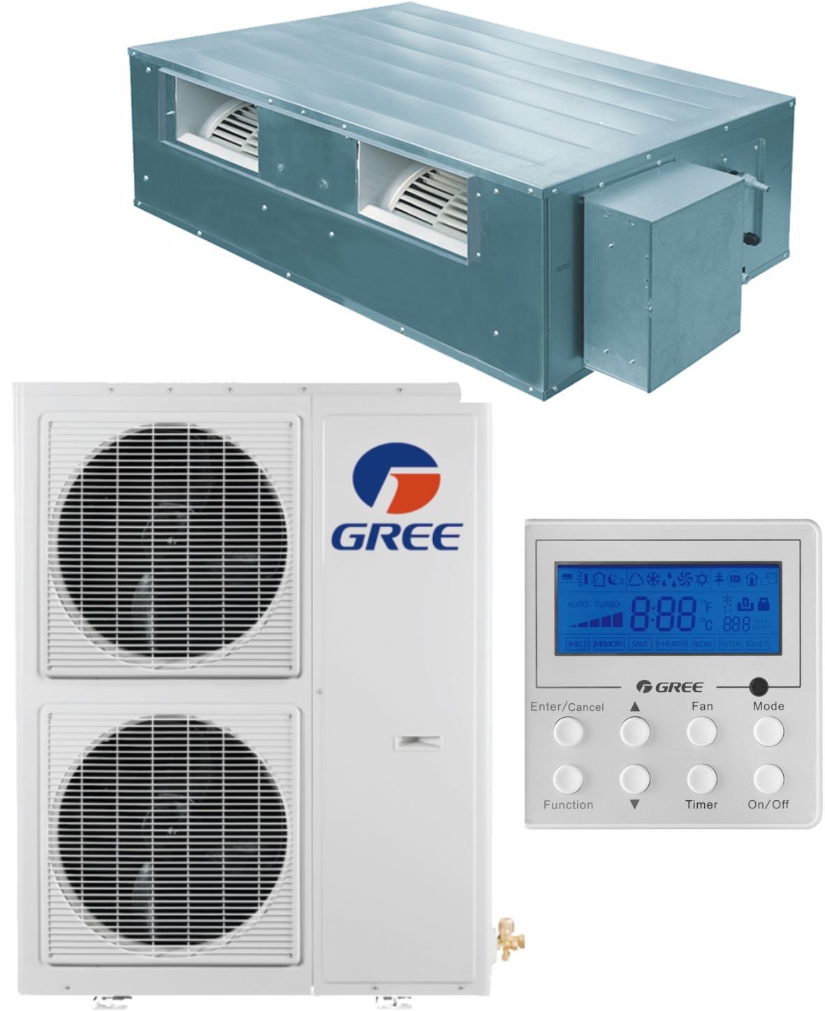 Gree KANALLI 60000 BTU tavan klima - CCK İklimlendirme