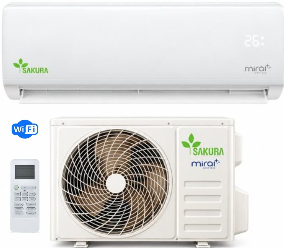 Sakura-MİRAİ Beyaz 9000 btu - CCK İklimlendirme