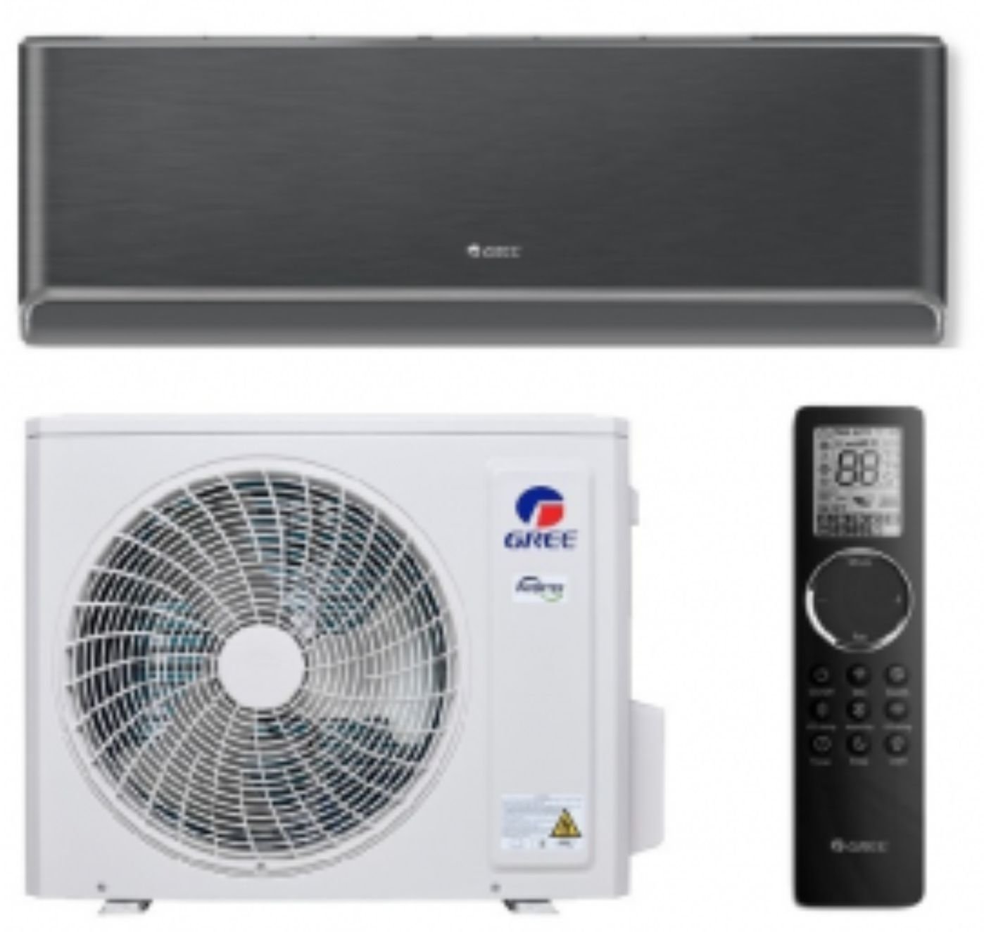 Gree SİYAH AIRY Serisi-12000 BTU - CCK İklimlendirme
